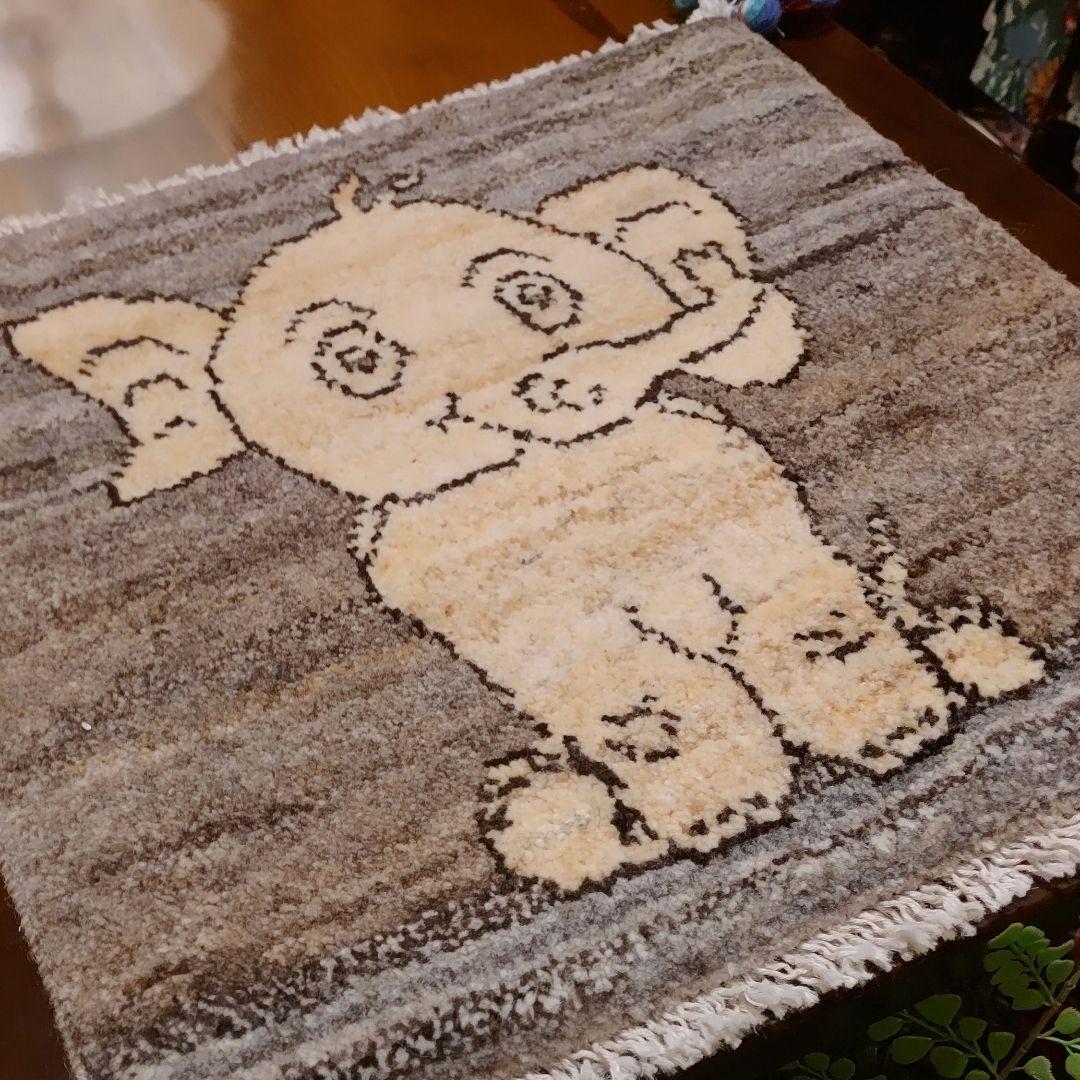 ギャッベ イラン シラーズ 座布団ギャッベ 手織り 大きめ ゾウ チェアマット ギャッベ イラン シラーズ 座布団ギャッベ 手織り 大きめ ゾウ チェア