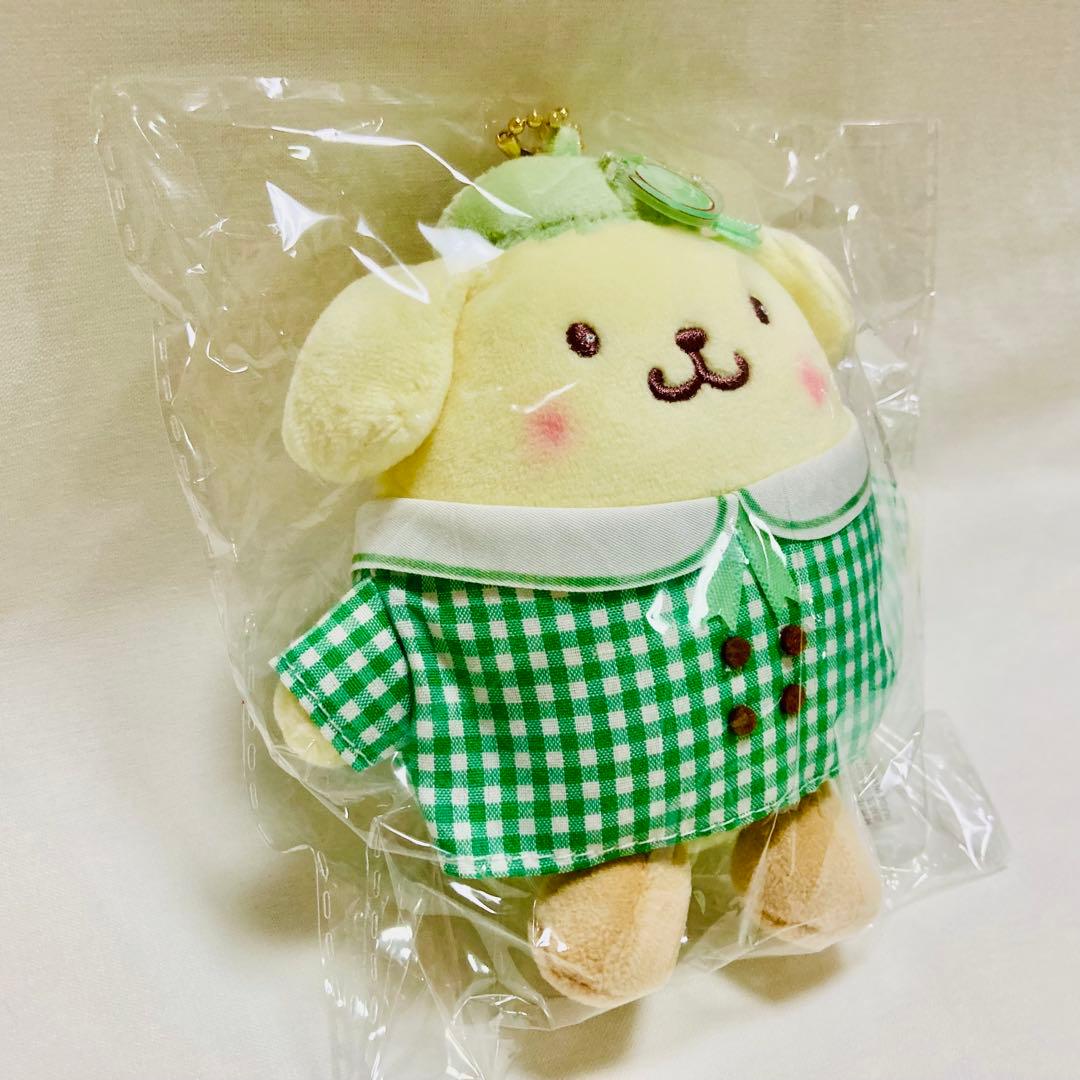 サンリオ むにゅぐるみ マスコット ギンガムフルーツ ポムポムプリン
