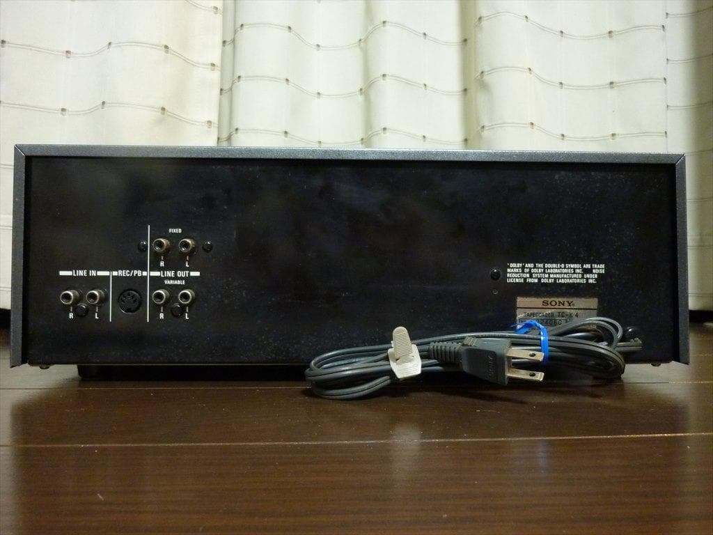 SONY ソニー カセットデッキ TC-K4 修理済 全機能動作 超美品-【要