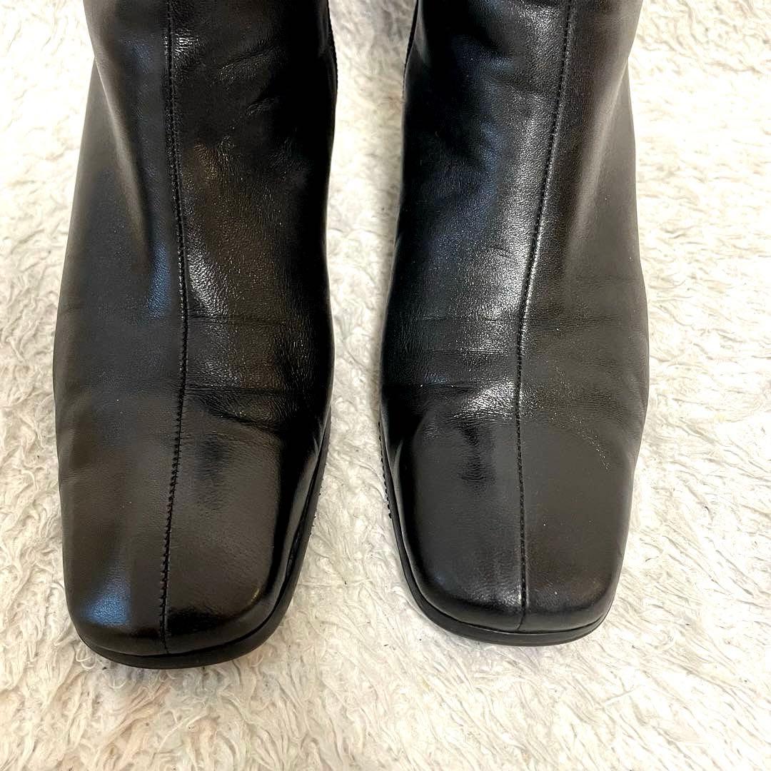 美品 Salvatore Ferragamo ロングブーツ 23.5cm