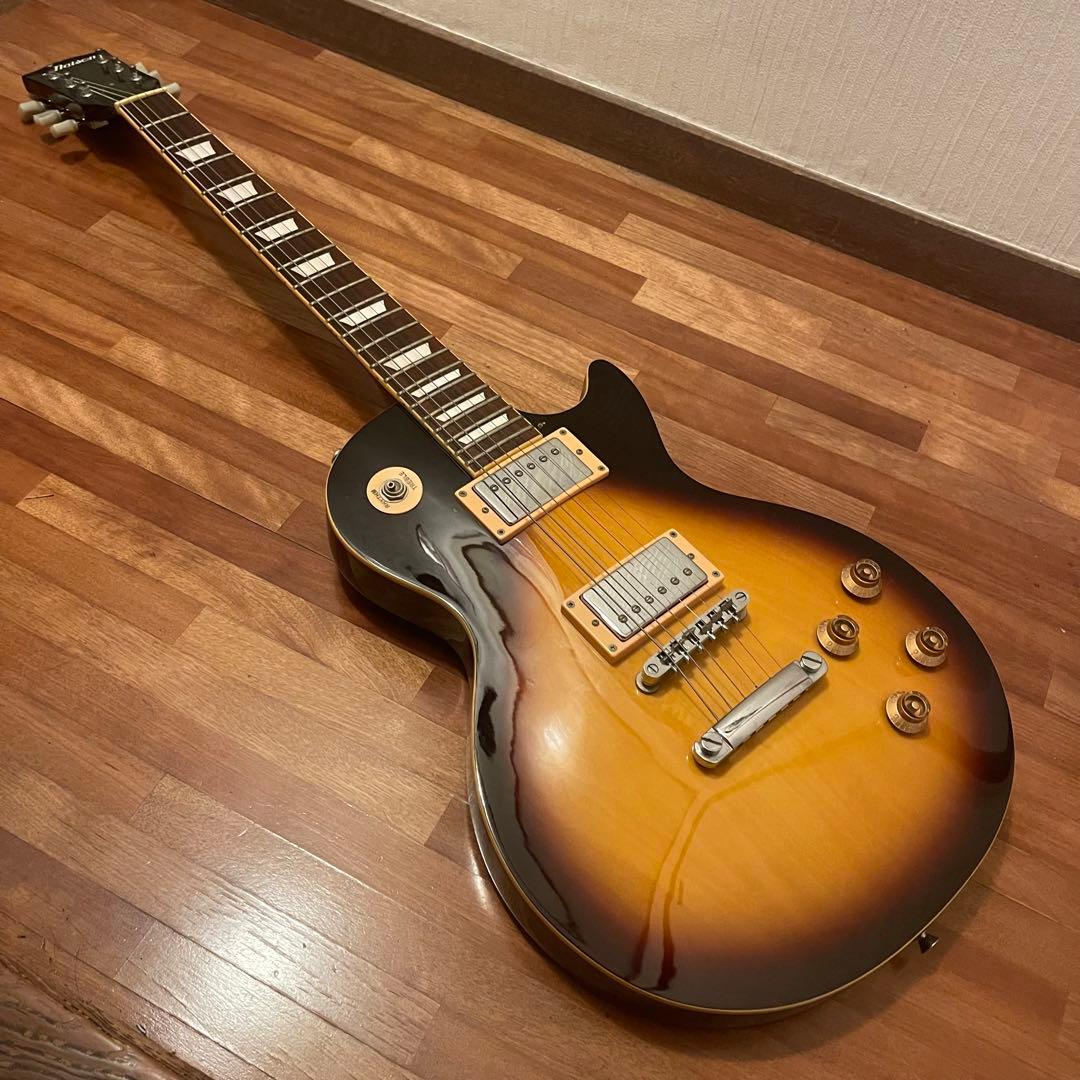 Maison レスポール エレキギター タバコサンバースト ギブソンヘッド期