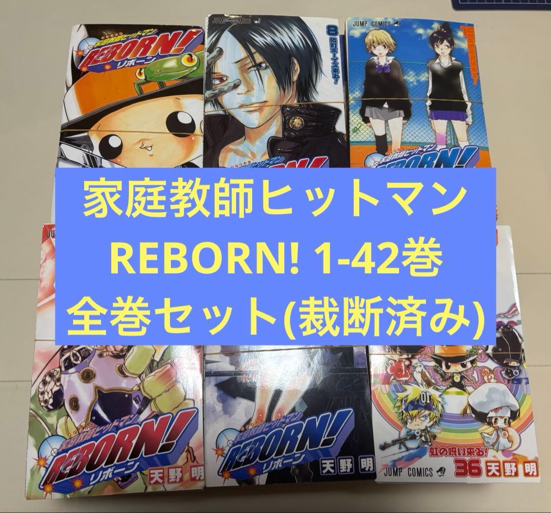 ⚠️裁断済⚠️ 家庭教師ヒットマンREBORN! 1-42巻 全巻セット - メルカリ