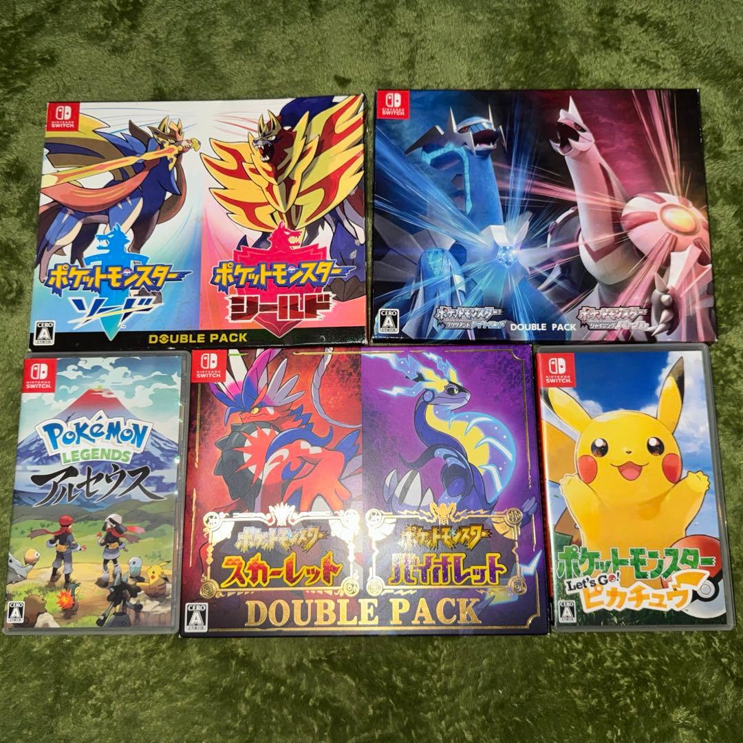 え*ふ様 ニンテンドースイッチポケモンソフトまとめ売りプロモカード付き Nintendo Switch プロモカード付 ポケモン 帰ってきた 名探偵