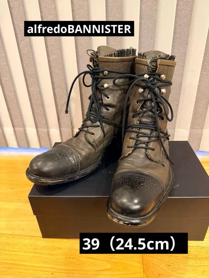 alfredoBANNISTER ブーツ alfredoBANNISTER（アルフレッドバニスター） ブーツ 「WEB別注」軽量