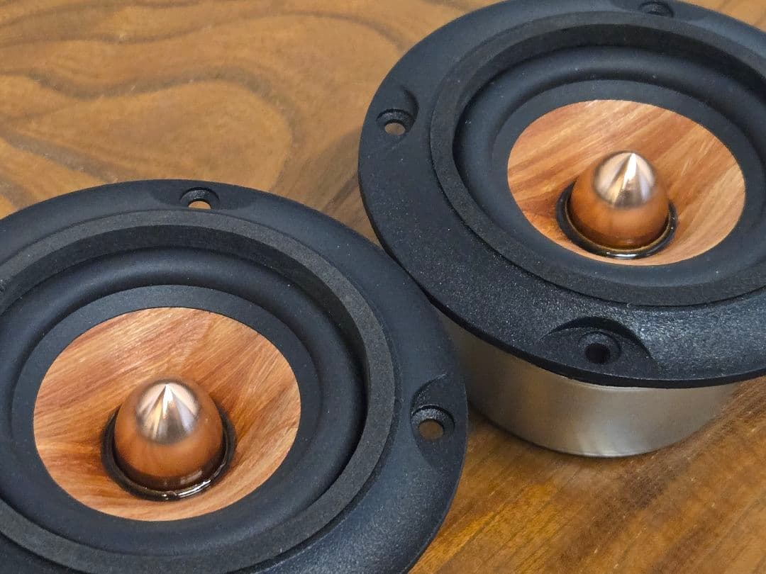 新品未使用 パークオーディオ DCU-F101W スピーカー 6Ω 20W ペア