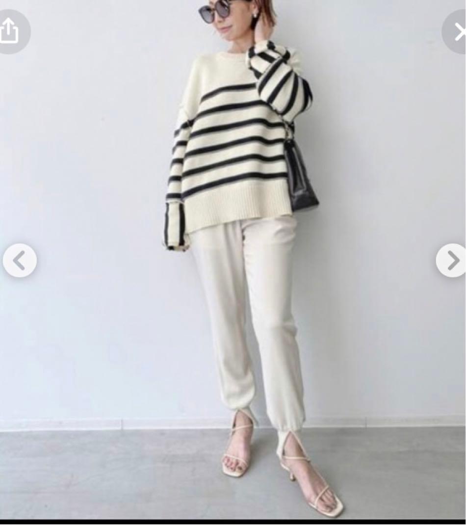 L'Appartement DAGMAR ボーダー Le Minor | ロング丈 ボーダーカットソー - Daja オンラインストア