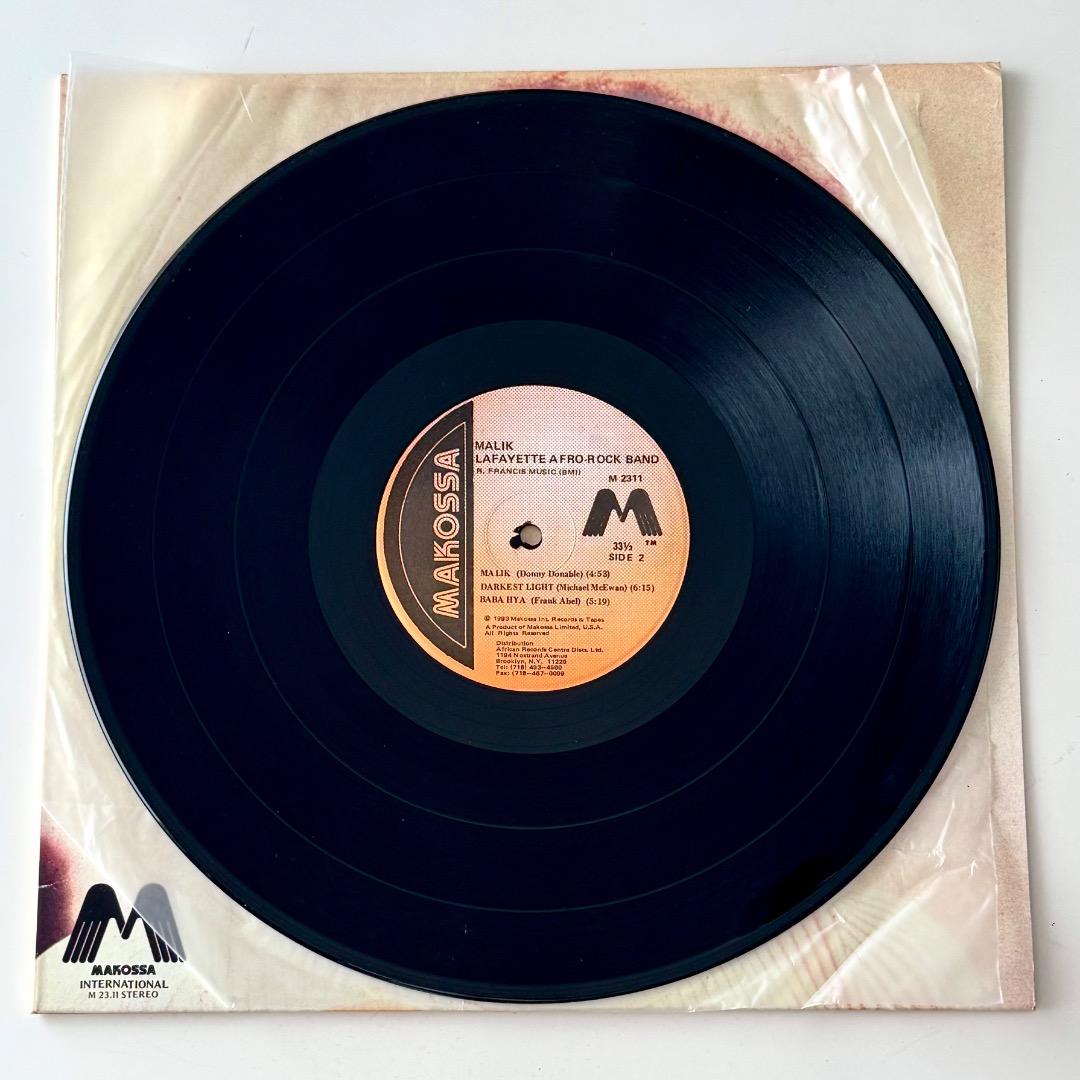 Lafayette Afro-Rock Band Malik 1993年 US盤 - メルカリ