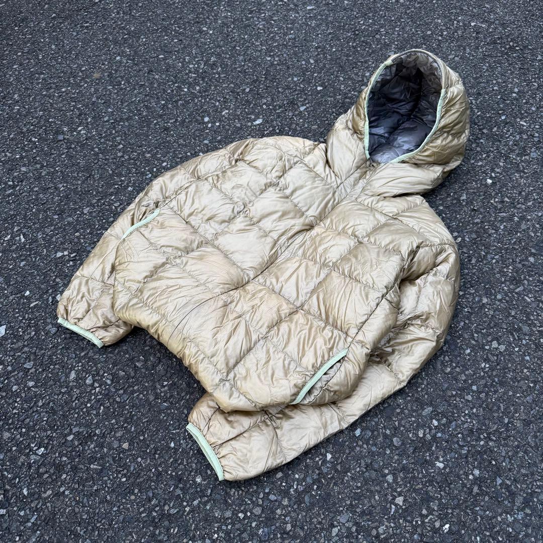 廃盤品✨】極美品90s mont-bell ダウンジャケット L ベージュ - メルカリ