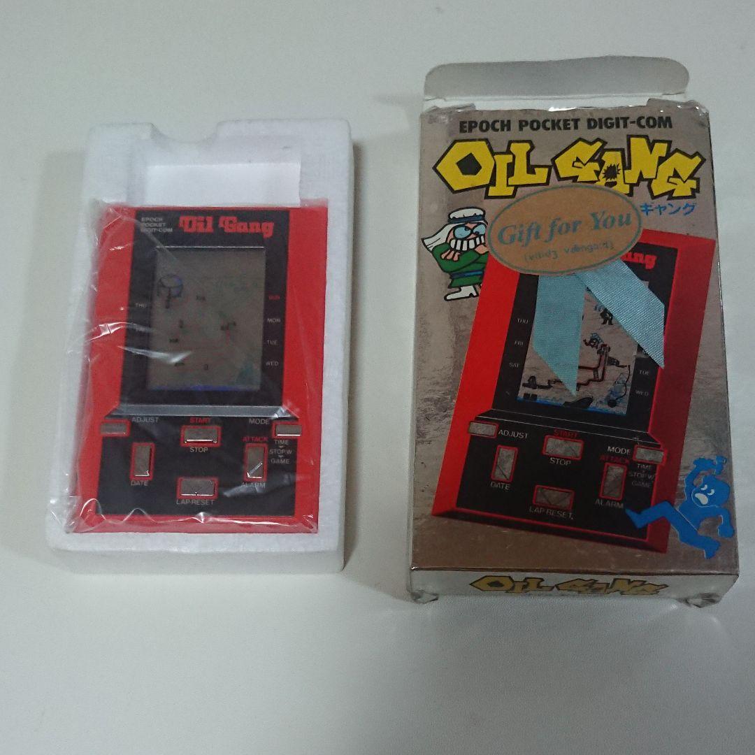 【稼働品】コレクションに1982年オイルギャング　エポック社 ゲームウォッチ 稼働品】コレクションに1982年オイルギャング エポック社 ゲーム