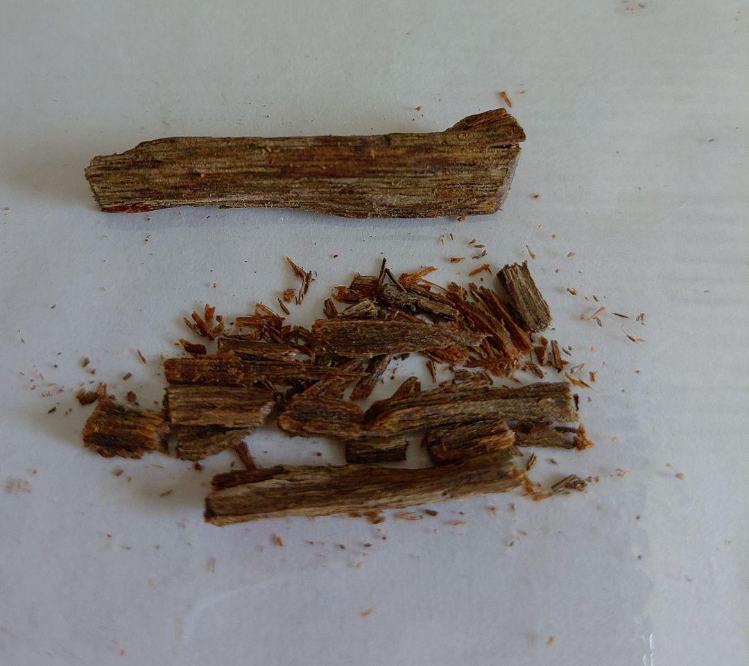 古渡命銘木　伽羅　1.00g 1点物 沈香　香木　お香 [一 伽羅]