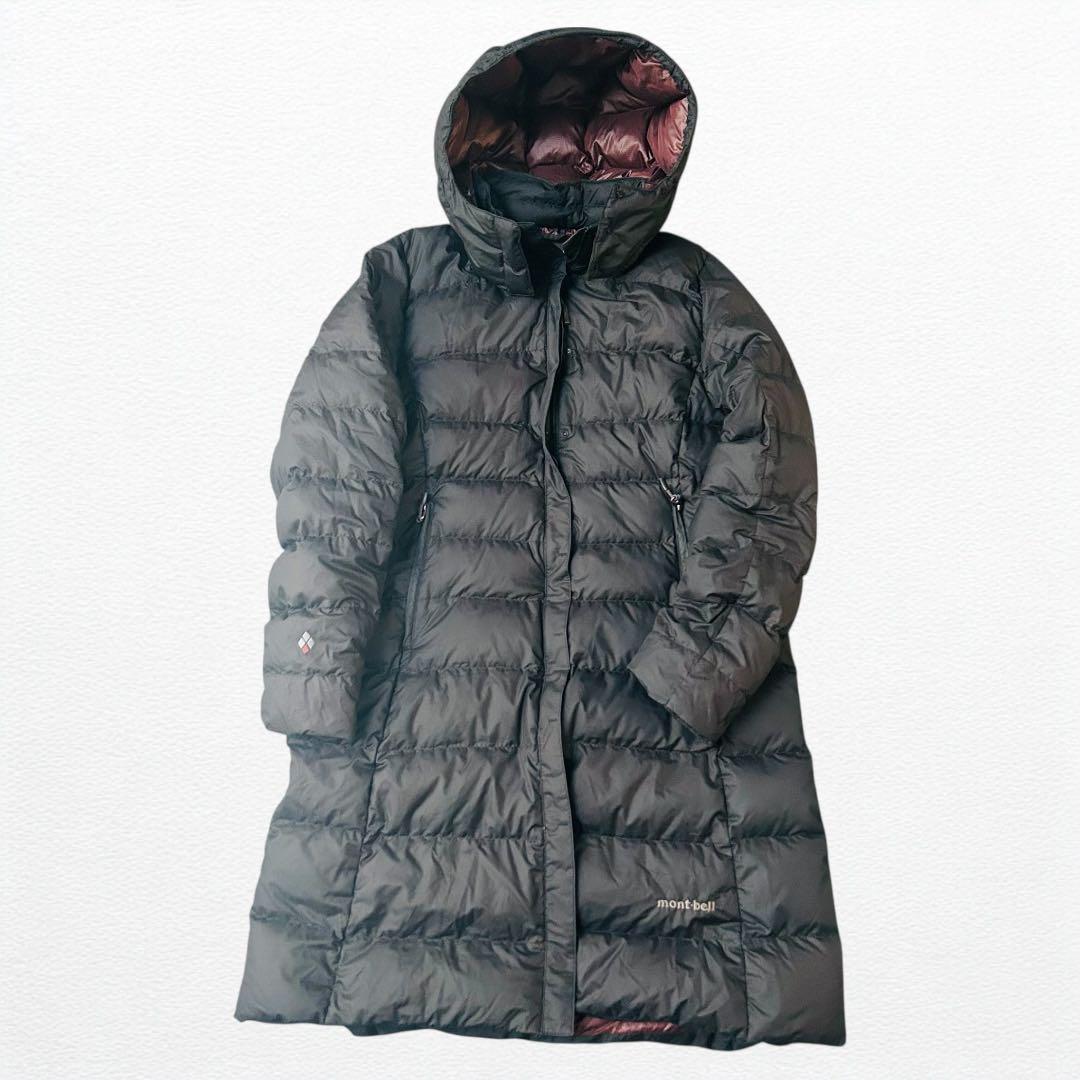 モンベル✴︎＊トラベルダウンコート 黒 L 軽量の通販｜market
