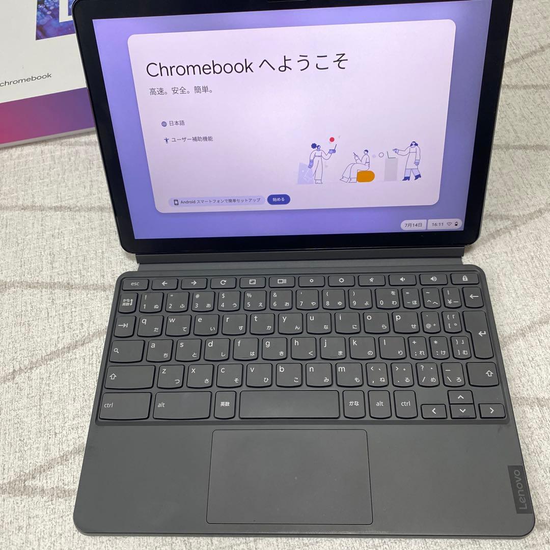 Chromebook本体 Lenovo Google Chromebook Ideapad Duet Lenovo IdeaPad Duet Chromebook実機レビュー！キーボードとカバー付き