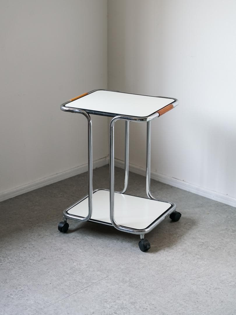 70-80's \"oliver\" ワゴンテーブル ミッドセンチュリー モダン