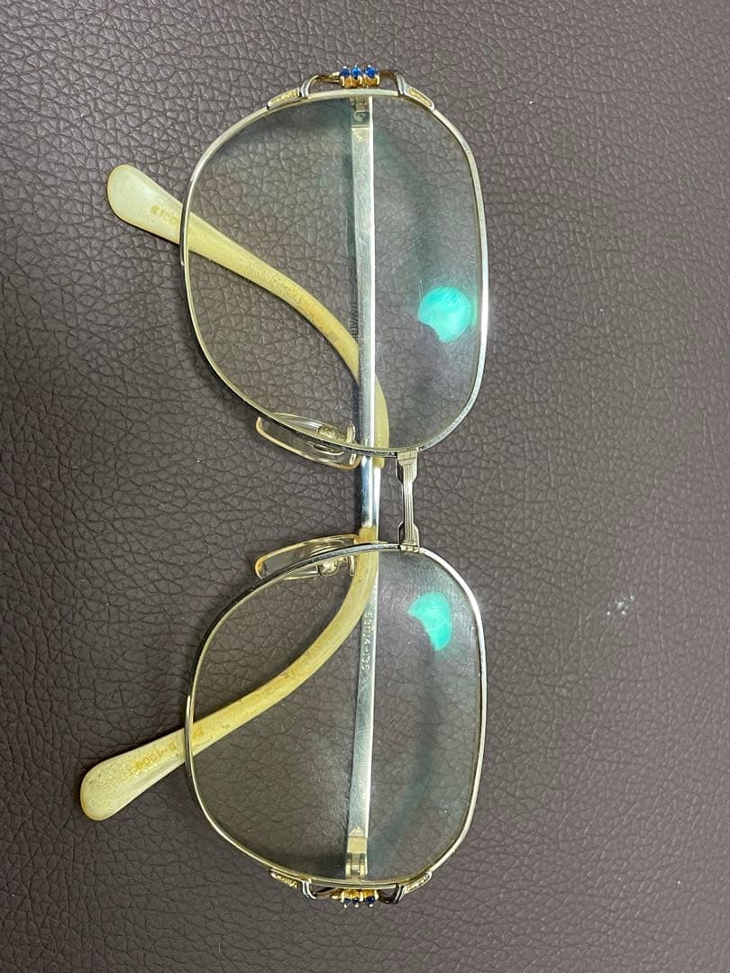 K18金使用 メガネ 23.2g