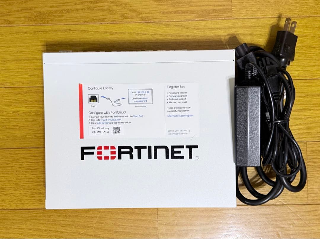 FORTINET FORTIGATE-80E(ライセンス切れ)【v7.4.9】① - メルカリ