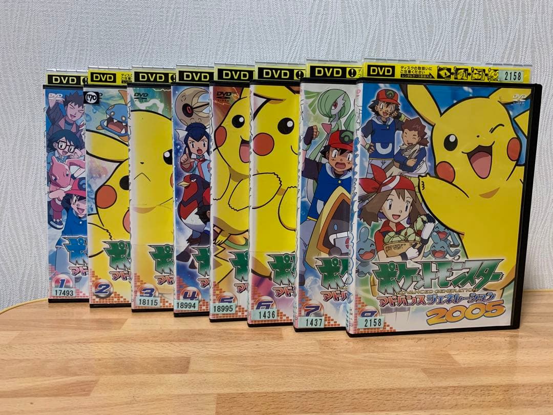 DVD]ポケットモンスター/アドバンスジェネレーション 全49巻セット