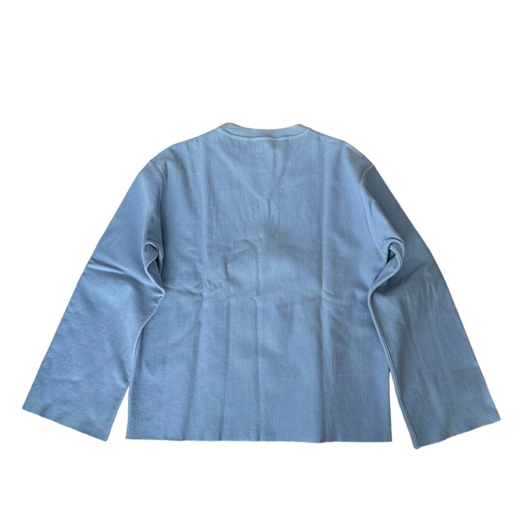 AURALEE SUPER MILLED SWEAT CUT-OFF | eBay