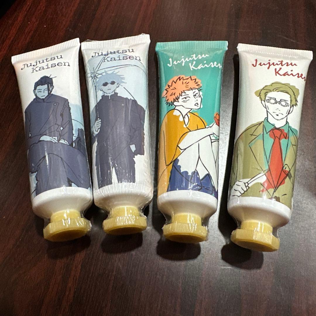 呪術廻戦 ハンドクリーム 4本セット - メルカリ