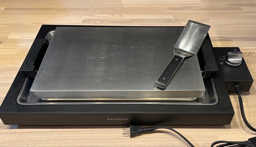 BALMUDA ホットプレート K10A-BK The Plate Pro バルミューダ ザ・プレート プロ ＋ グリドル＆カバー セット BALMUDA