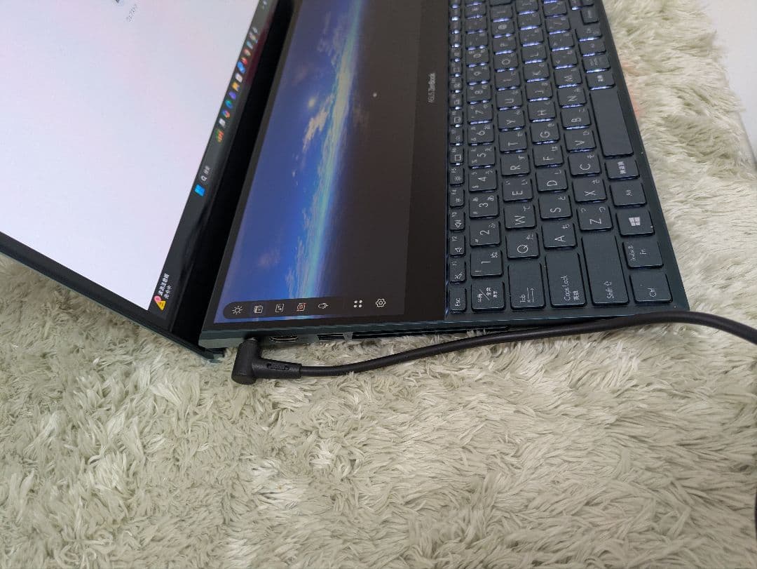 美品〉ZenBook Pro Duo ダークブルー UX581GV - メルカリ