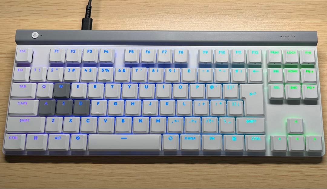 キーボード Logicool G515 RAPID TKL White ゲーミングキーボード(ラピッドトリガー対応) G515 RAPID TKL ホワイト