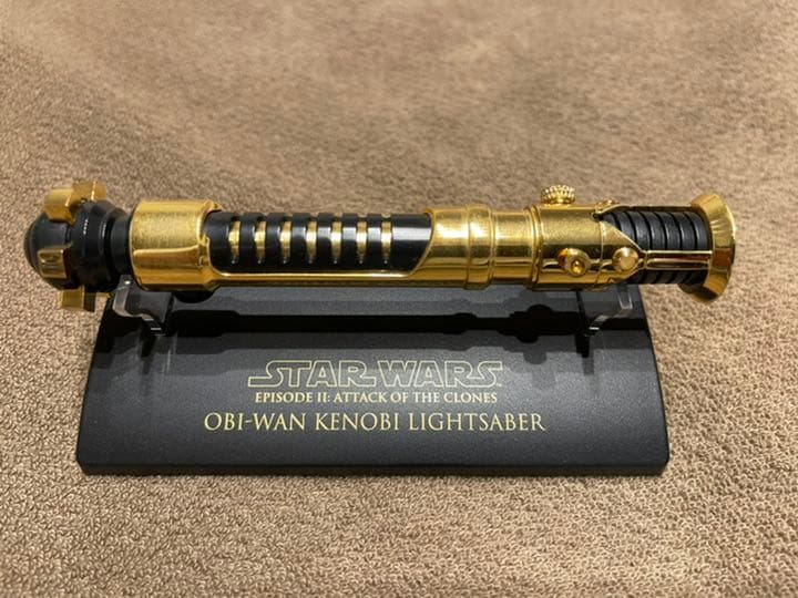 ライトセーバー ミニ マスターレプリカ オビワン ゴールド - メルカリ