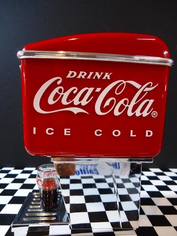 コカコーラ アメリカンダイナー ドリンクディスペンサー コインバンク