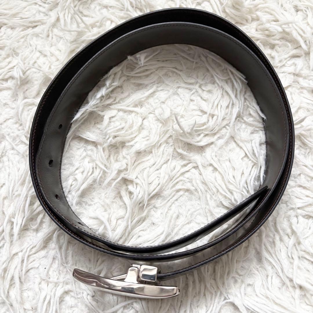 カルティエ タンク アルディロン リバーシブルベルト シルバー金具