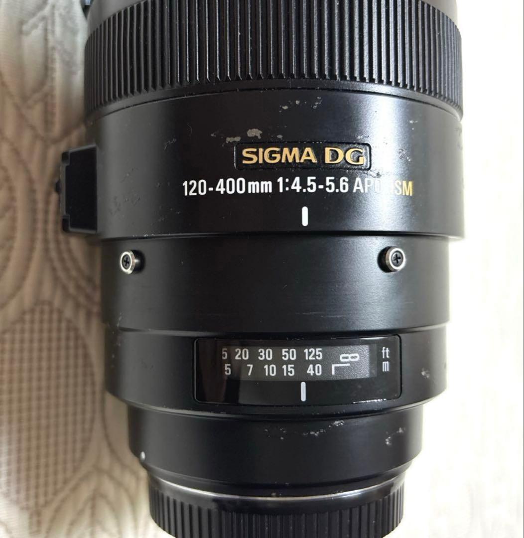 レンズ(ズーム) SIGMA 120-400mm F4.5-5.6 APO DG OS