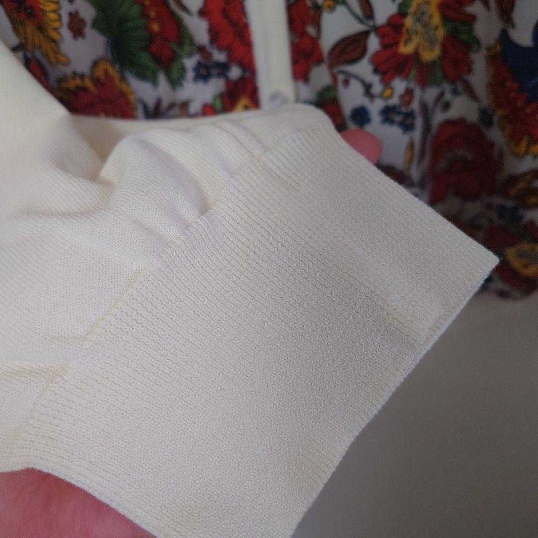 最終価格 美品 レリアン プラス 17号 カーディガン 花柄 - メルカリ