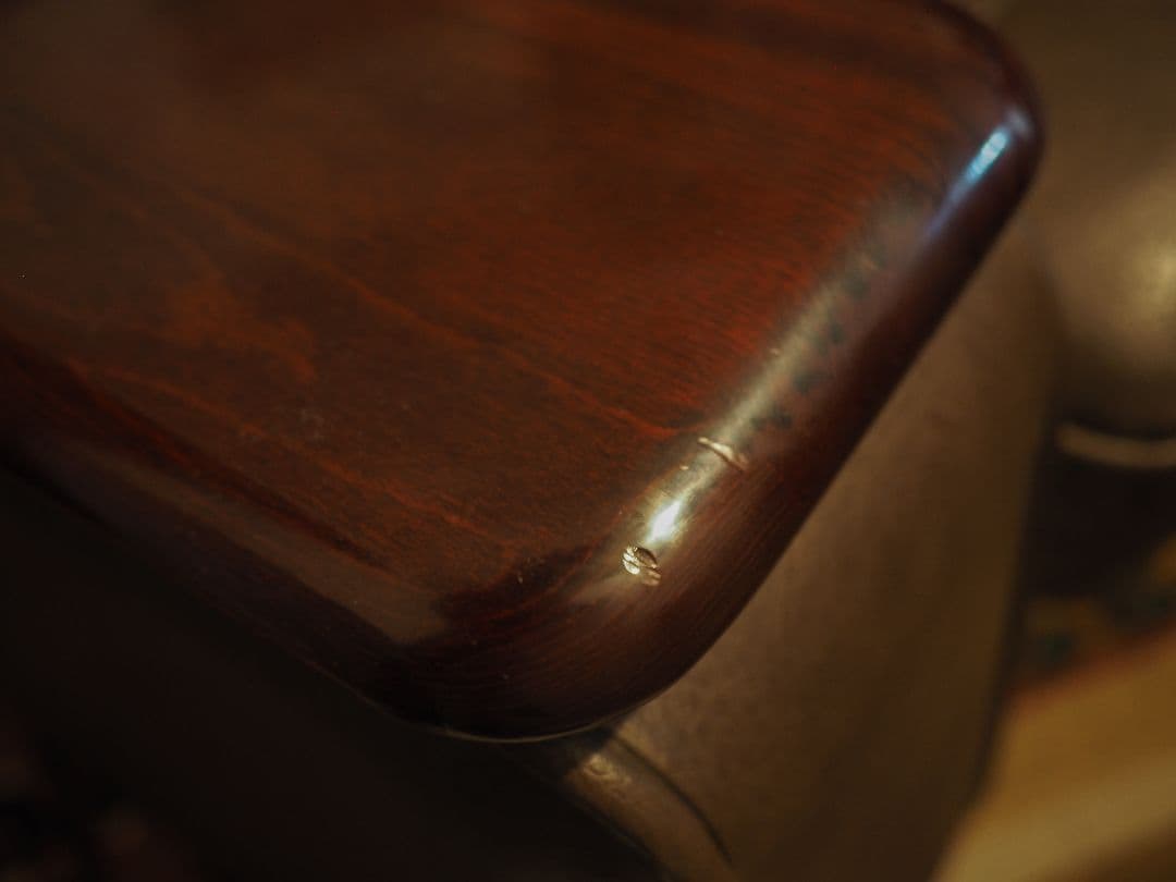 【値引中】\"karimoku\"レザー1PソファB