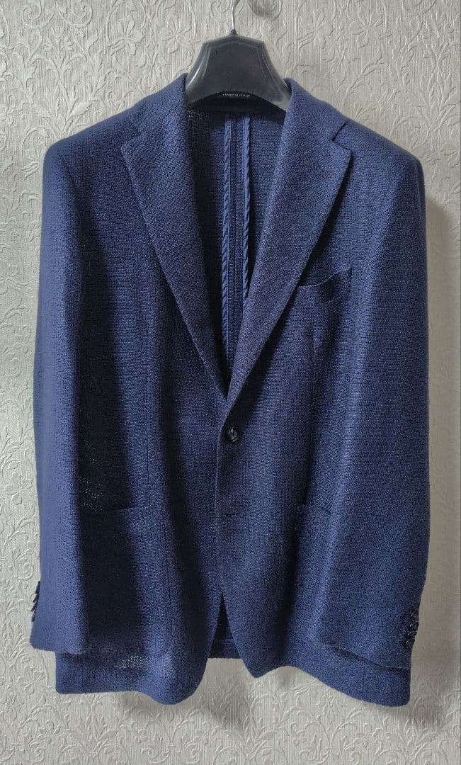 タリアトーレモンテカルロ48　春夏 春夏】TAGLIATOREタリアトーレモンテカルロネイビージャケット48