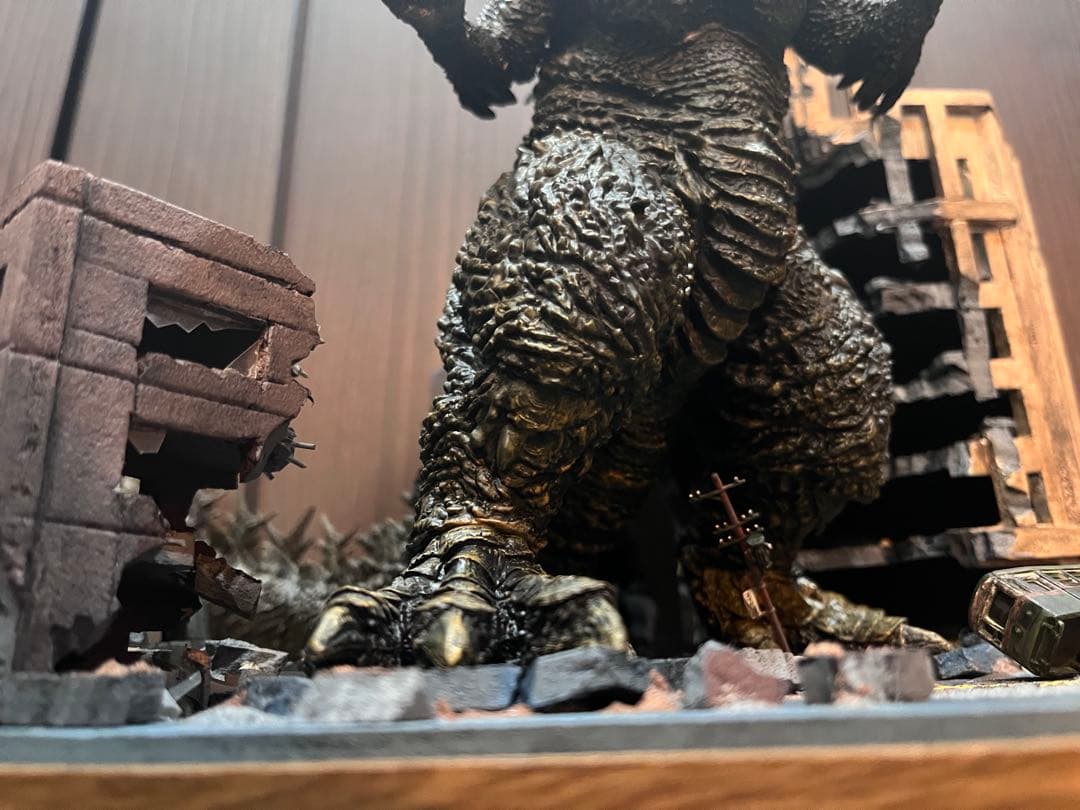 ゴジラ-1.0 銀座襲撃ジオラマ 一番くじA賞対応 - 特撮最低 価格