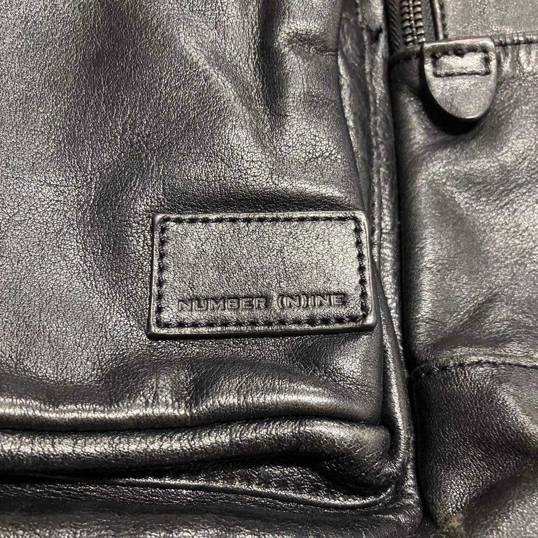 《状態良珍品早い者勝ち》ナンバーナインnumber nineレザーワンショルダー