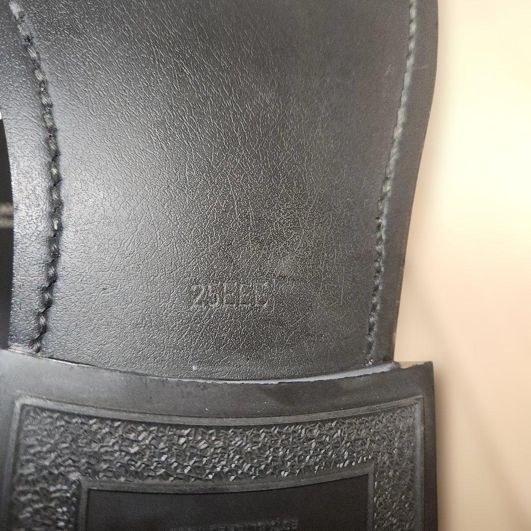 (極美品)REGAL Uチップ 黒 25.0cm