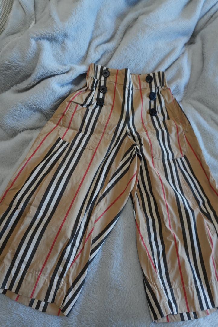BURBERRY ストライプ柄 ロングパンツ BURBERRY ストライプ柄 パンツLサイズ