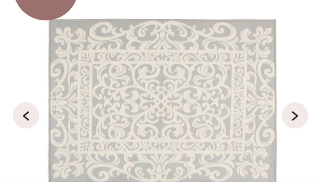 ろこ✨お値下げセール✨ 新品⭐︎ Francfranc エルフィア エルフィア ホットカーペットラグ M アイボリー×ライトベージュ 床暖房