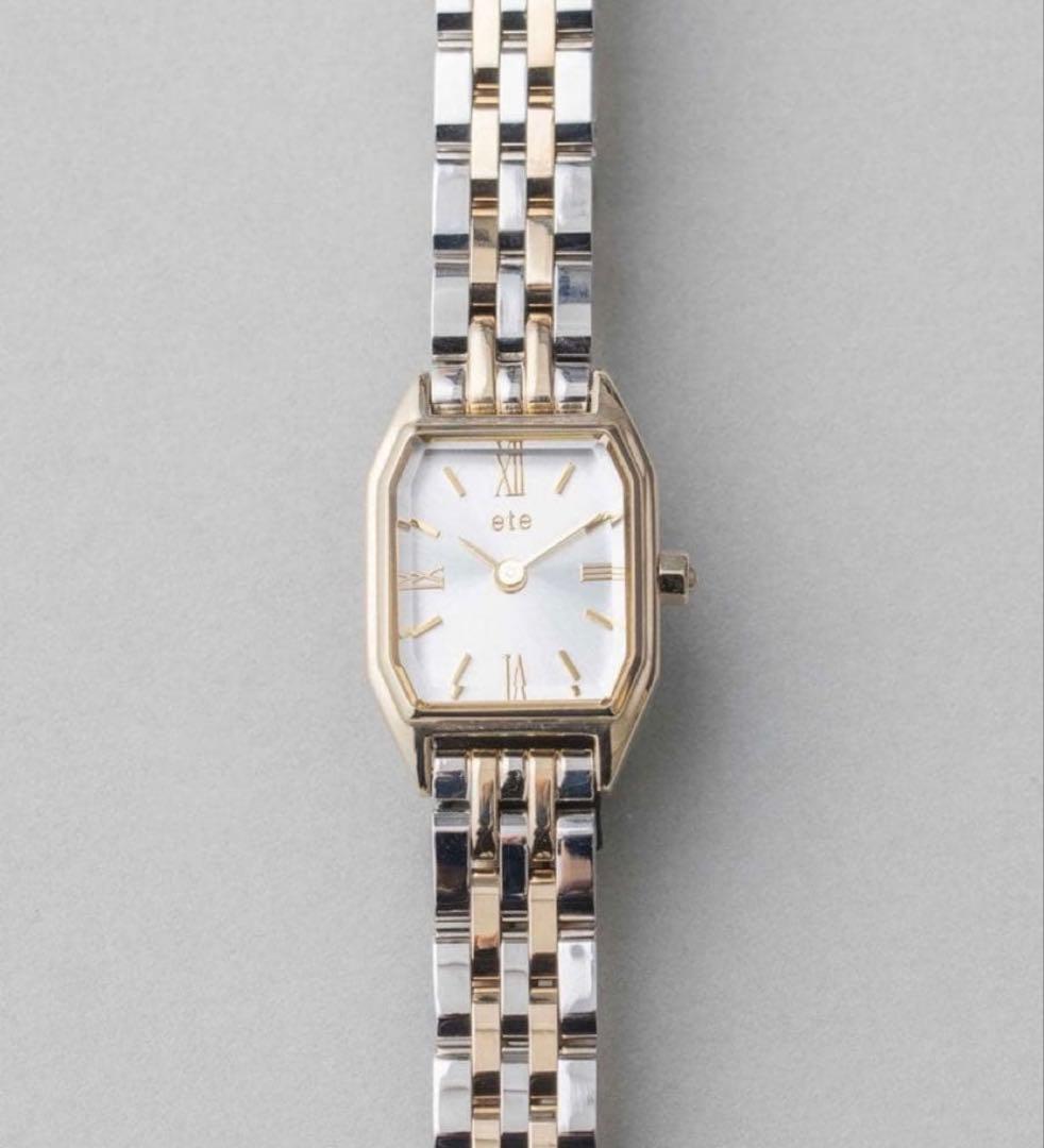 ete シルバー ゴールド 八角形 腕時計 G-SHOCK“八角形”フルメタル腕時計の新作、イエローゴールドの