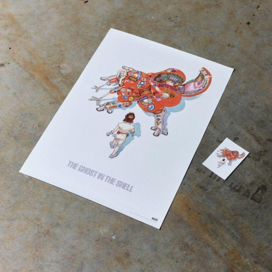 2点ずつセット 士郎正宗の世界展 大友克洋 攻殻機動隊 B2ポスター