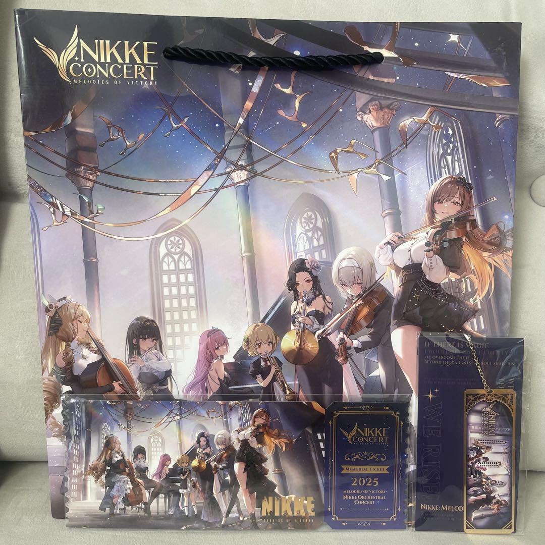 入場特典・非売品】 勝利の女神 NIKKE コンサート グッズセット - メルカリ