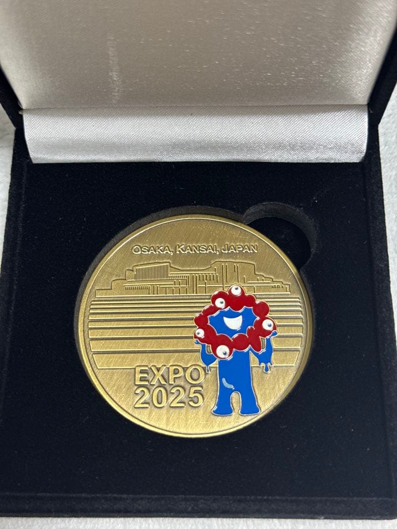 激レア！！！ 非売品 大阪関西万博 USA Pavilion 記念メダル 箱付き