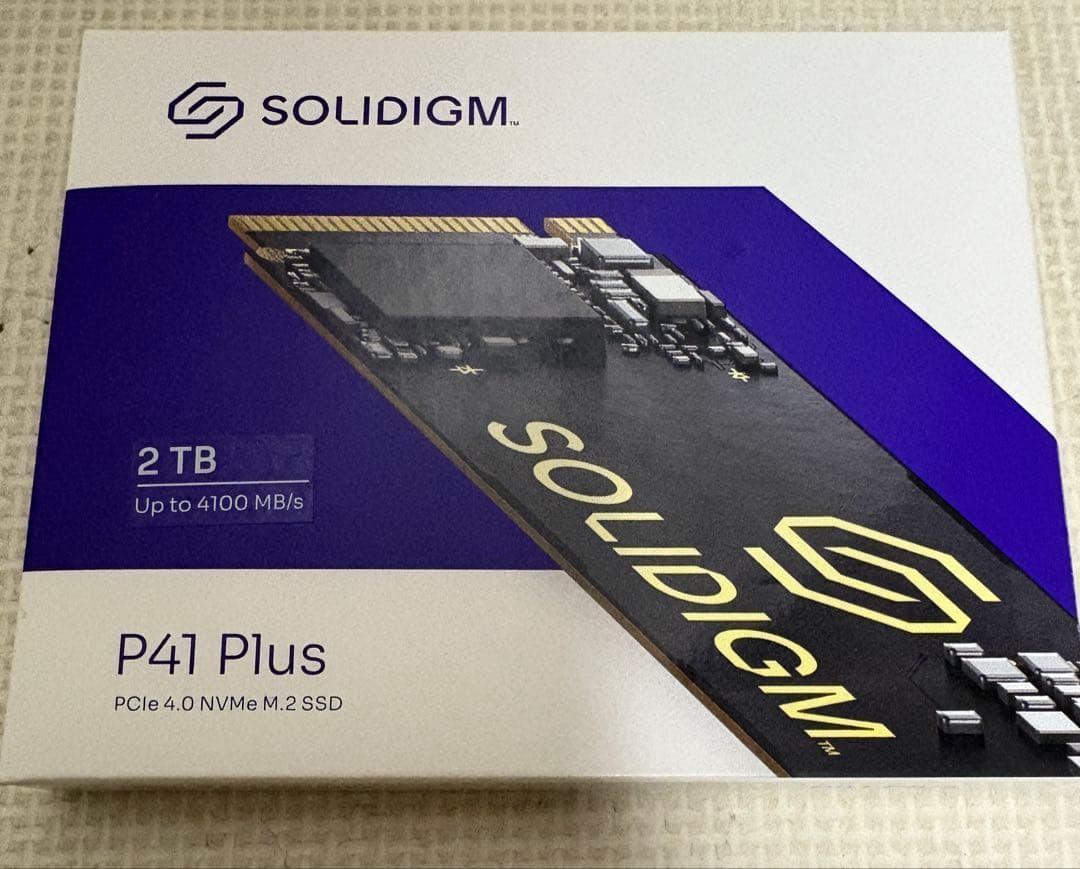 内蔵型SSD SOLIDIGM P41 Plus 2TB NVMe SSD Amazon.co.jp: ソリダイム Solidigm 内蔵 SSD P41 Plus SSD 読込速度