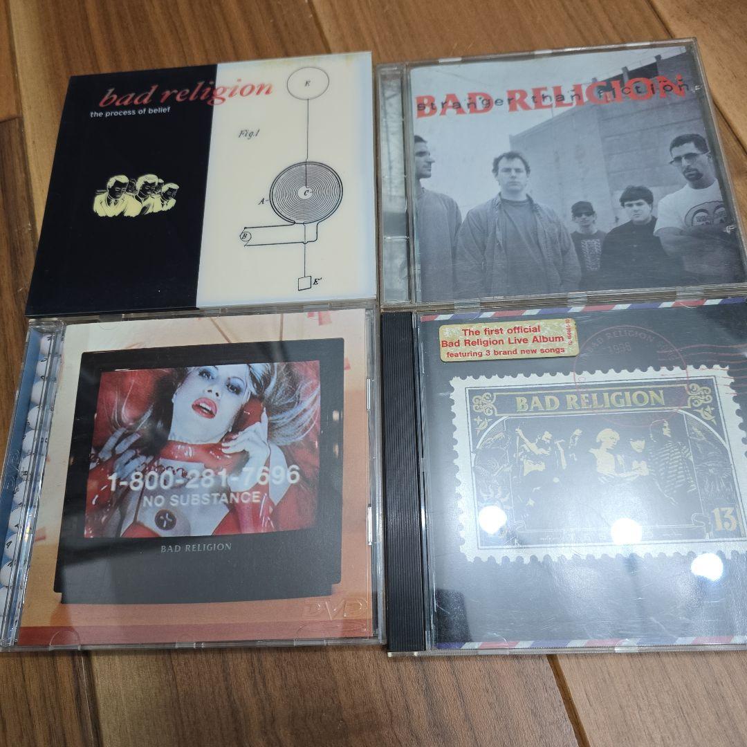 BAD RELIGION バッド・レリジョン CD4枚セット - メルカリ