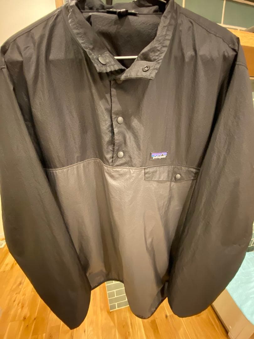 レア 廃盤XXL パタゴニア フーディニスナップt 黒 灰 ナイロン 国内正規販売店】[24142]patagonia(パタゴニア)メンズ・フーディニ