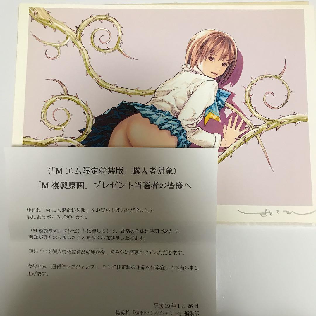 桂正和 M エム 限定特装版 複製原画 抽選プレゼント 当選品 - メルカリ