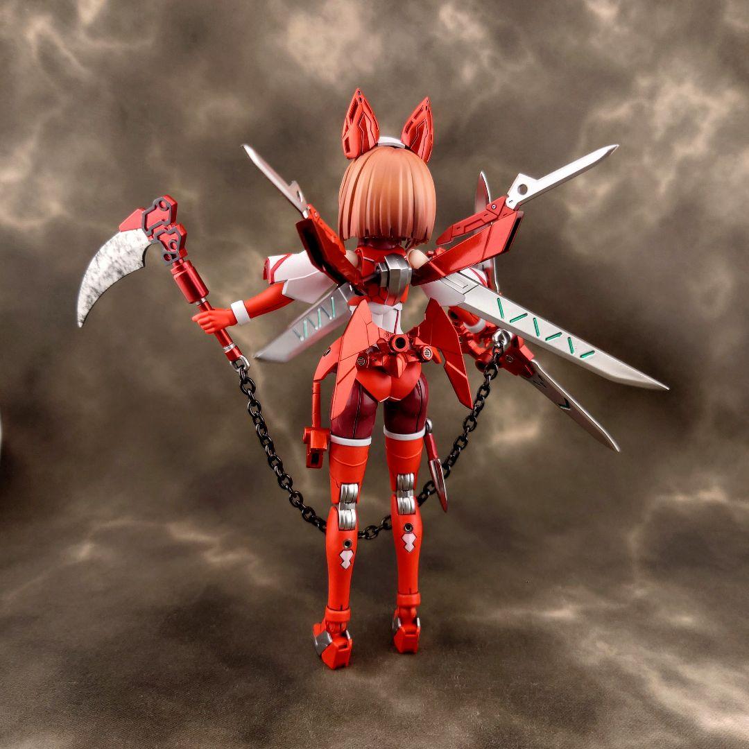 30MS ミコルル 真紅の狐影 塗装完成品 - メルカリ