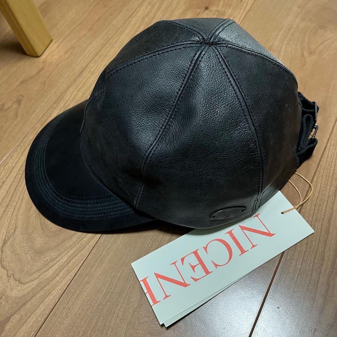 NICENESS welham レザーキャップ - メルカリ
