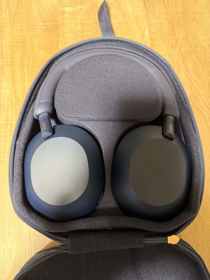 SONY WH-1000XM5 ミッドナイトブルー 特典完備 最速レビュー】『WH-1000XM5 』に『ブルーノート東京』とのコラボデル