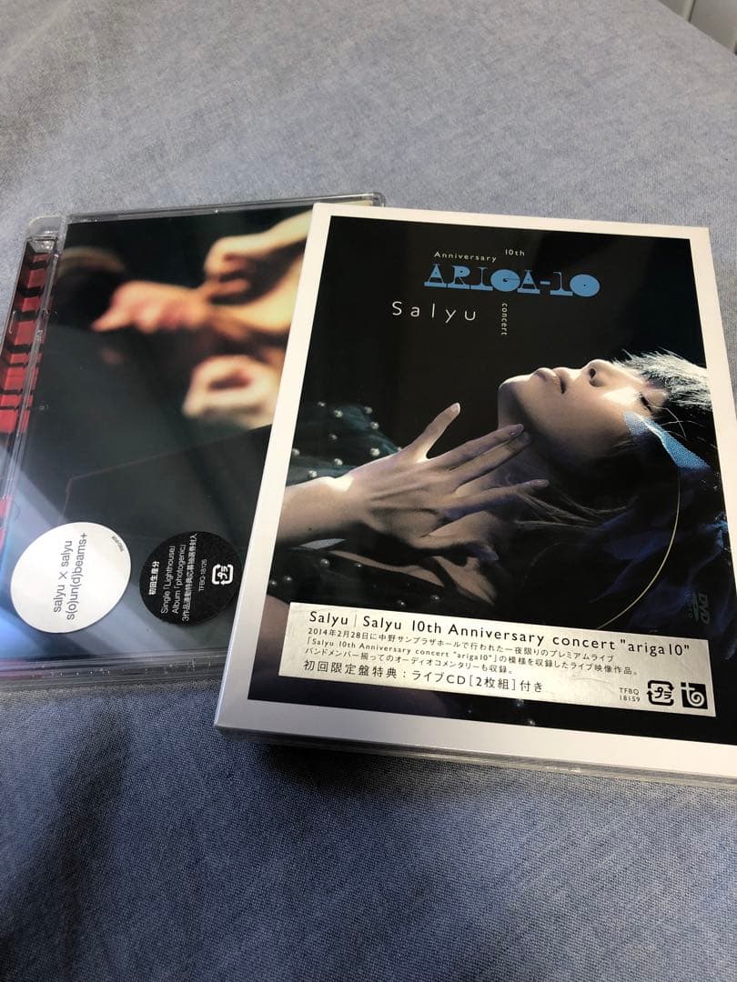 新品未開封 salyu ライブ DVD 初回限定盤 2枚 先着特典終了 初回限定盤2 透明スリーブ仕様 Hey! Say! JUMP CD+DVD