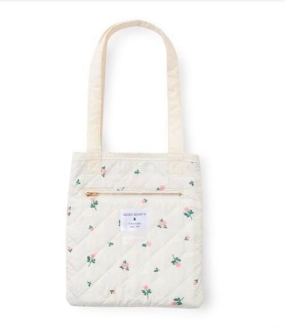 RURU MARY'S / 保冷ポケット付 リバーシブル キルティングバッグ